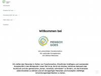 menschgoes.net Webseite Vorschau