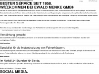 mercedes-benz-trucks-menke.de Webseite Vorschau