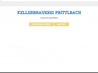 kellerbrauerei-prittlbach.de Webseite Vorschau