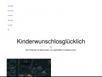 kinderwunschlosgluecklich.de Webseite Vorschau