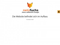 netzfuchs.ch Webseite Vorschau