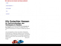 kfz-gutachten-hessen.de Webseite Vorschau