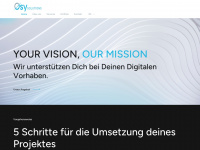 osy-solutions.ch Webseite Vorschau