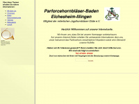 jagdhorn-illingen.de Webseite Vorschau