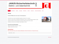 janus-gmbh.org Webseite Vorschau