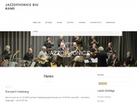 jazzophonics.de Webseite Vorschau