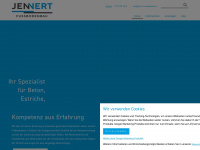 jennert-bau-chemie.de Webseite Vorschau