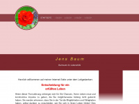 jens-baum.de Webseite Vorschau
