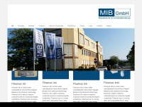 mib-gmbh.com Webseite Vorschau