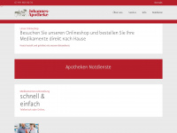 johannes-apotheke.eu Webseite Vorschau