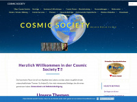 cosmic-society.net Webseite Vorschau