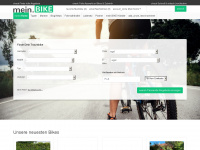 mein.bike Webseite Vorschau
