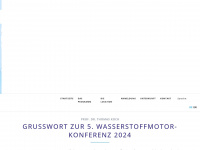 wasserstoffmotor-konferenz.de Webseite Vorschau