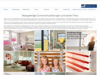 fenster-plissee.ch Webseite Vorschau