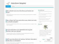 astscheren-ratgeber.de Webseite Vorschau