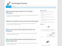 kettensägen-berater.de Webseite Vorschau