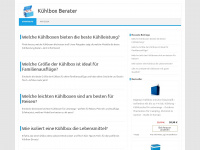 kühlbox-berater.de Webseite Vorschau