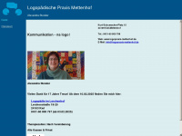 logopraxis-mettenhof.de Webseite Vorschau