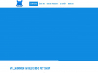 blue-dog.ch Webseite Vorschau