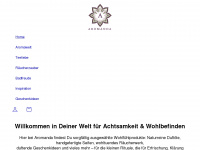 aromanda.de Webseite Vorschau