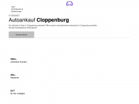 autoankaufcloppenburg24.de Webseite Vorschau