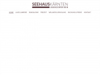 seehaus-kaernten.com Webseite Vorschau