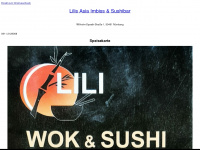 lilis-asia-imbiss-sushibar.de Webseite Vorschau