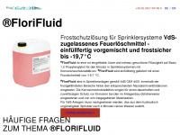 florifluid.de Webseite Vorschau