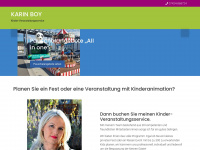 karin-boy.de Webseite Vorschau