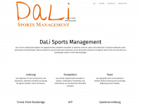 dalisports.de Webseite Vorschau