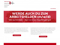 arbeitshelden-kapfelsperger.de Webseite Vorschau