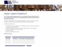 jugendorgelforum.de Webseite Vorschau