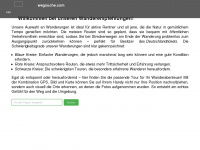 wegsuche.com Webseite Vorschau