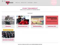 cvjm-traunreut.de Webseite Vorschau