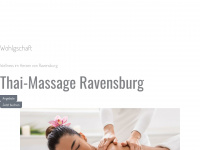 thai-massage-ravensburg.de Webseite Vorschau