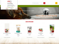 fellnasenfood.de Webseite Vorschau