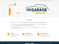 kannes-garage.de Webseite Vorschau