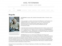 axelpetermann.de Webseite Vorschau