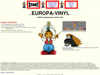 europa-vinyl.net Webseite Vorschau