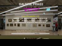 galerie-prag3.de Webseite Vorschau