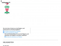 kulturpasst.de Webseite Vorschau