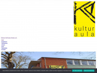 kultur-aula.de Webseite Vorschau