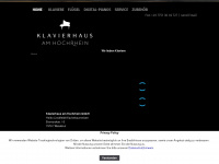 klavierhaus-hochrhein.de Webseite Vorschau