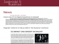 jazzknoedel.com Webseite Vorschau