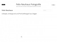 felix-neuhaus.com Webseite Vorschau