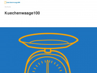 kuechenwaage100.de Webseite Vorschau