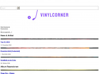 vinylcorner.org Webseite Vorschau