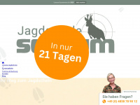 jagdschule-schrum.de Webseite Vorschau