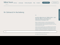 tiaene-huus.de Webseite Vorschau