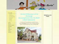 kita-martin.de Webseite Vorschau